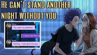 "Can't stop thinking about you"💜🔥Shinso shows up at your house at midnight [Shinso x y/n]