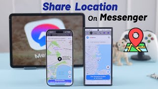 Send Location on Messenger! [How to on iPhone & Android] screenshot 5