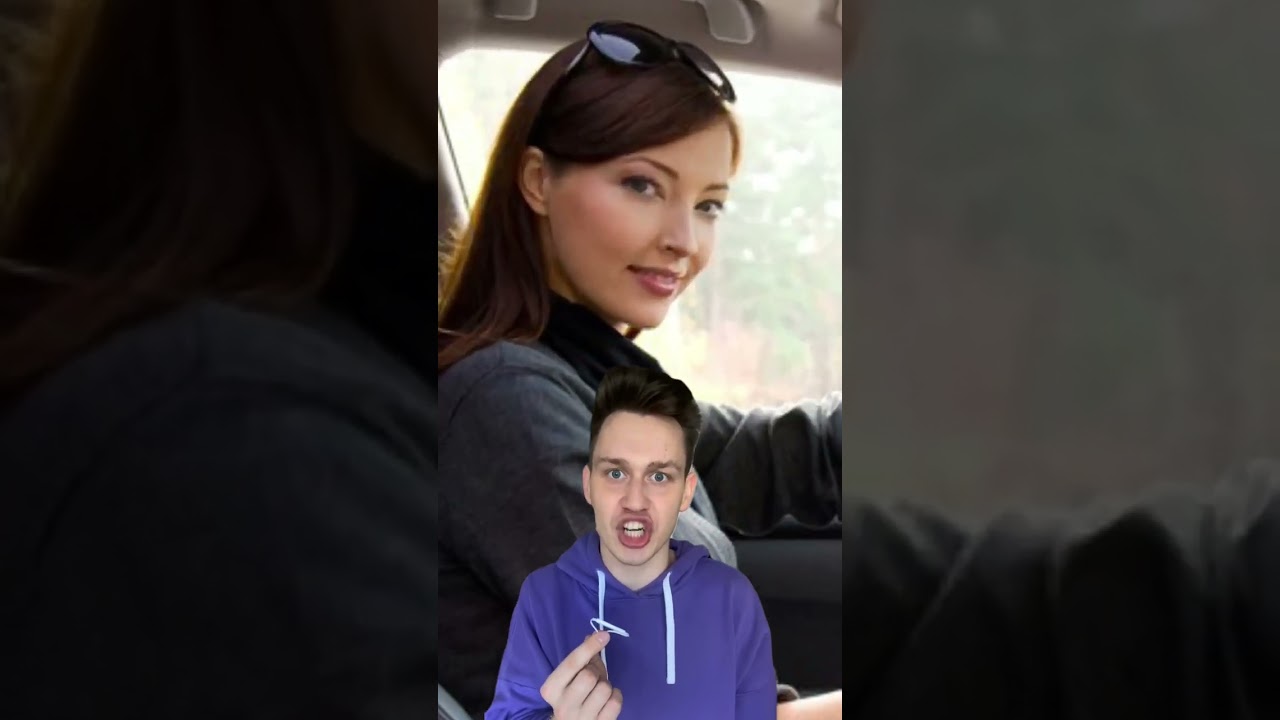 Девушка толкала машину и она задавила ее,такой ужас😱😰❌