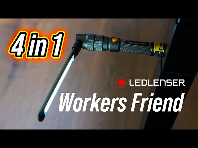 Trên tay đèn pin 4 trong 1 xịn cho người làm việc và "NHIỀU TIỀN": LedLenser Workers Friend