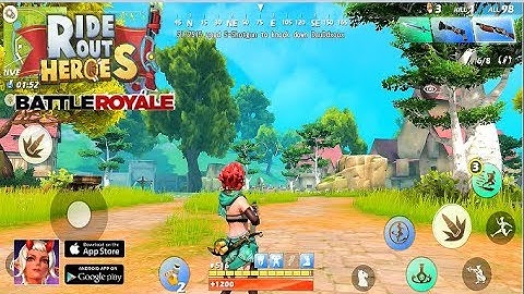 RIDE OUT HEROES : Battle Royale Beta Gameplay (Android) by Netease HD