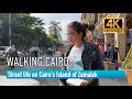  cairo walking tour  zamalek street life  egypt travel walks