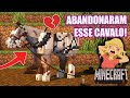 ENCONTREI ESSE CAVALO ABANDONADO! episódio 30 minecraft roleplay / história