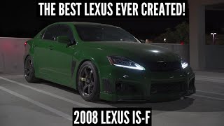 ABC GARAGE TEST DRIVING THE BEST LEXUS EVER MADE! 2008 Lexus ISF Build @greenisffff