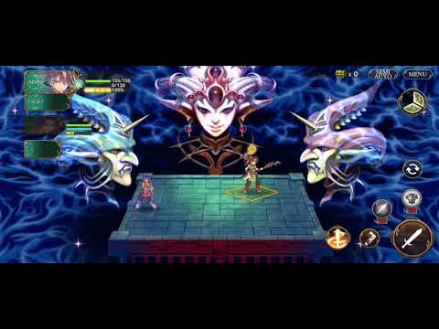【聖剣伝説EoM】VS闇の神獣 ゼーブル・ファー ヘルサザンクロスも チュートリアル(聖剣伝説 ECHOES of MANA)