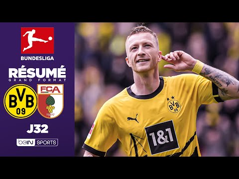 Résumé : Dortmund et REUS collent un 5-1 à Augsbourg et mettent la pression sur Paris