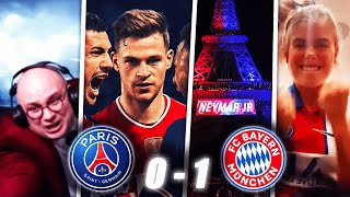 LES ÉNORMES RÉACTIONS PSG BAYERN (0-1) : KIMMICH DANS LA SAUCE, PARIS QUALIFIÉ EN DEMI FINALE !