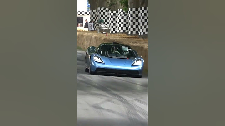 Gordon Murray T.50 NA V12 Hard Acceleration at 2022 Goodwood Festival of Speed