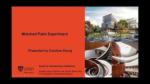 [Excel for Introductory Statistics] Chapter 5 - Episode 6 - Matched Pairs Experiment