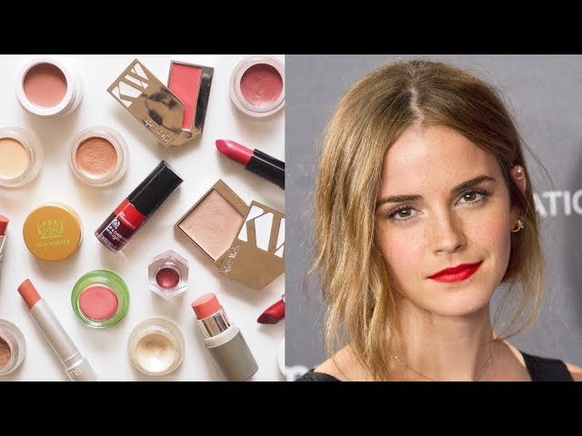 Emma Watson Makeup Bag | English Rose Look with Clean Beauty