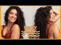 my current natural air dried hair routine (summer 2020) | Melissa Alatorre