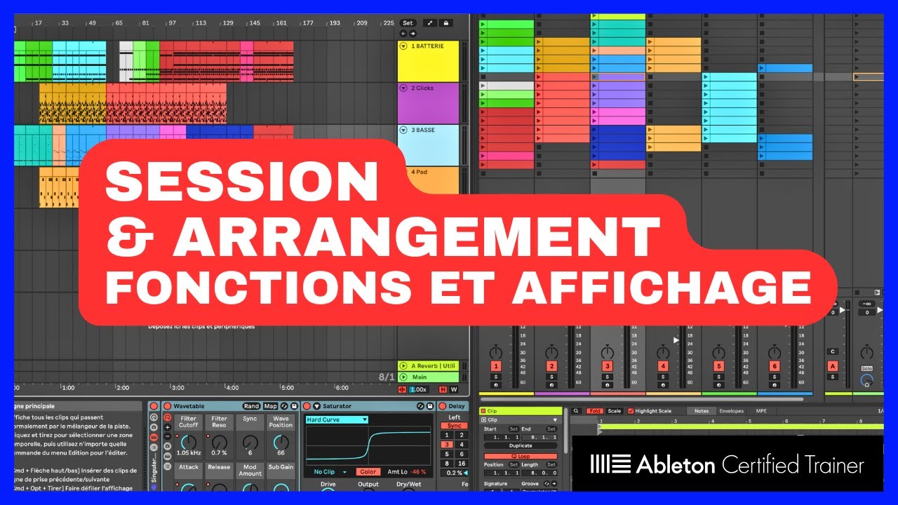 Ableton Live 12 : Comprendre les points communs entre Session et Arrangement