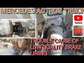 TROUBLE CAUSE OF LOW QUALITY BRAKE LINING AND HOW TO REBUILD MERCEDES ACTROS TRUCK