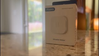 Aqara Vibration Sensor Toilet and Trash Can Setup and Review