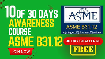 Day 10 of 30: ASME 31.12: Flange & Gasket Mastery - Leak-Free Hydrogen Piping Connections #ASME31.12