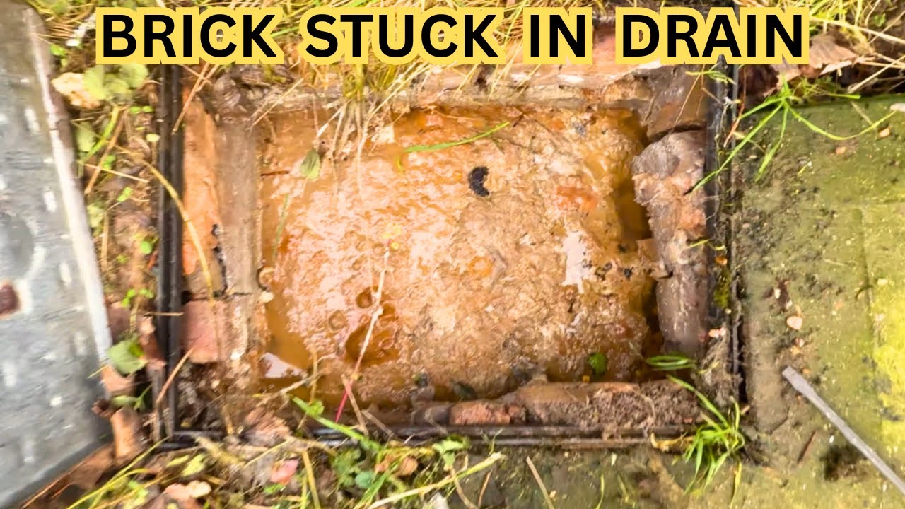 Brick in Drain Causing Major Blockage Soon Cleared