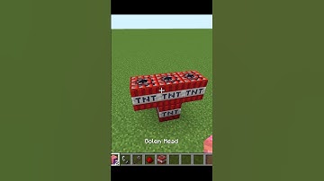 HOW TO MAKE TNT GOLEM | MINECRAFT