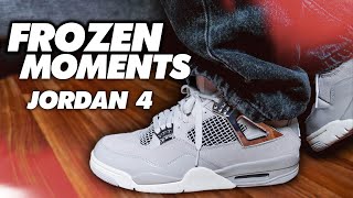 BESTER JORDAN 4?! 😍 - Jordan 4 Frozen Moments - Unboxing + Review + On Feet!