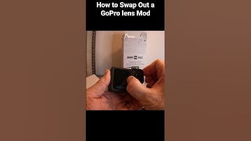 how to swap out a GoPro 13 lens mod in 2 steps #gopro #gopro13