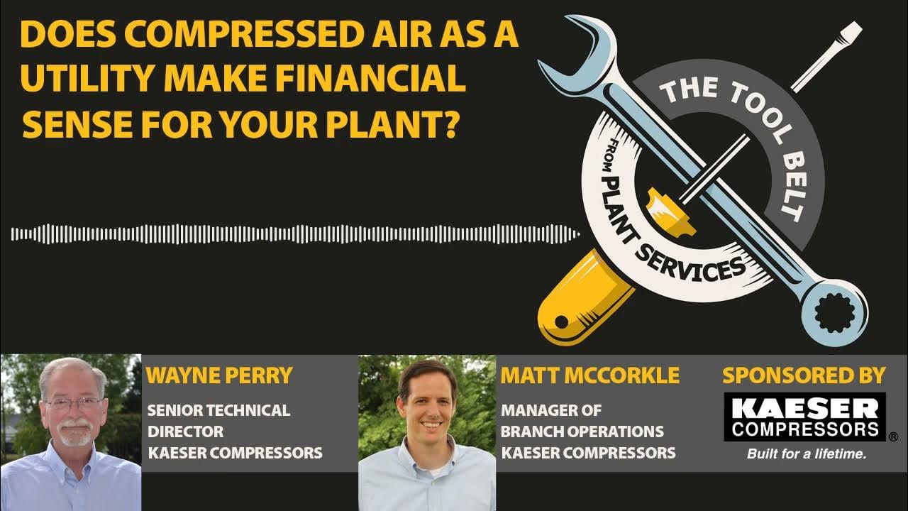 Does compressed air as a utility make financial sense for your plant