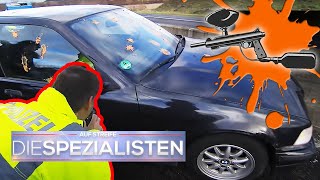 Unter Beschuss ​🟠 Polizisten jagen Paintball-Schützen auf der Autobahn ​| Die Spezialisten | SAT.1