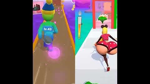 Giant Rush Vs Twerk All Levels Gameplay Android iOS Walkthrough 3DG190