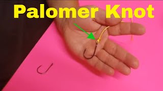 How To Tie The Perfect Palomer Knot