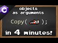 C# objects as arguments 🧳
