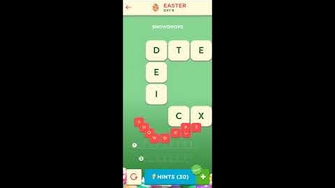 WordBrain 2 Easter Event Day 8 March 27 2021 Answers and Solutions