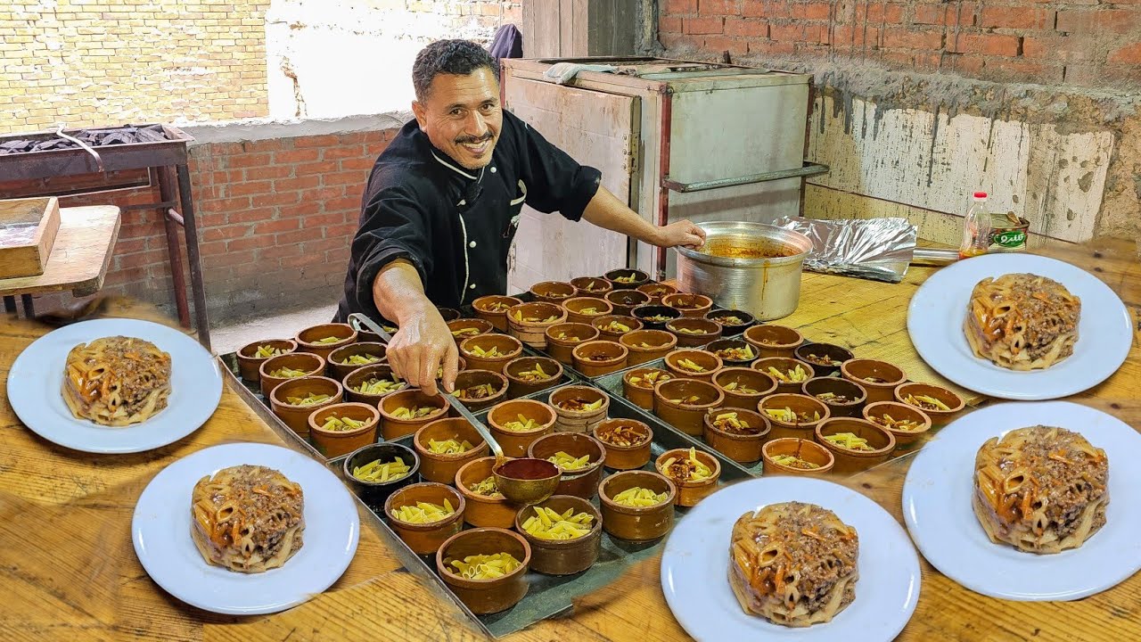 ماتتعبيش نفسك❗️ولا تحتاري تعالي شوفي سر طواجن المكرونه بشكل جديد ومختلف بدون سلق نهائي 😋 أسرع فكره👌