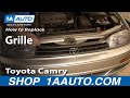 How to Replace Grille 1992-94 Toyota Camry