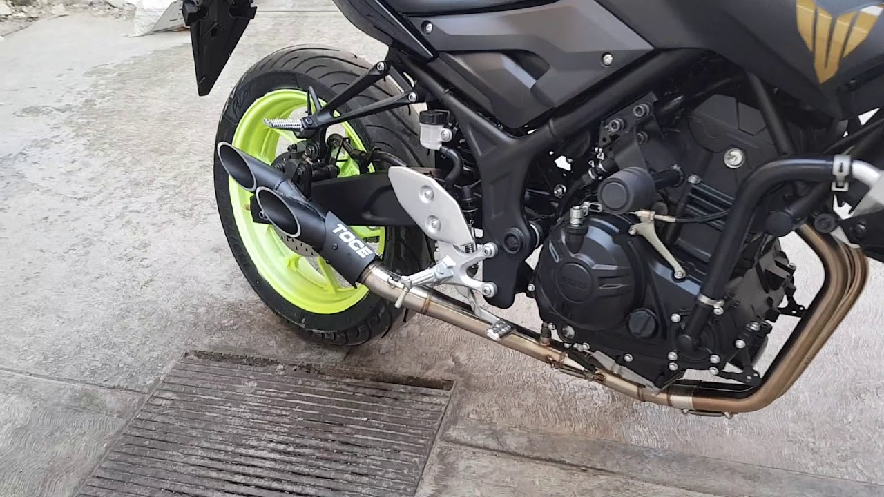 yamaha r3 toce exhaust