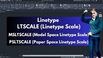 AutoCAD Linetype Scale Settings | LTSCALE, PSLTSCALE, MSLTSCALE Complete Guide