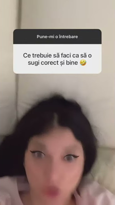 CRISTINA IVONE : Cum trebuie sa sugi CORECT!