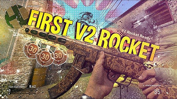 MY FIRST V2 ROCKET IN WW2! 25+ GUNSTREAK & VICIOUS MEDAL... | Call of Duty: WW2