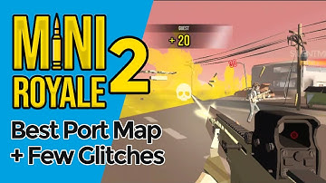 Mini Royale 2 | Best Port Map Match ever played | Full Gameplay and Game Glitches | miniroyale2.io