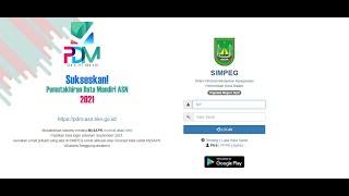 RESMI DIBUKA !!! PEMUTAKHIRAN DATA MANDIRI MYSAPK BKN screenshot 3