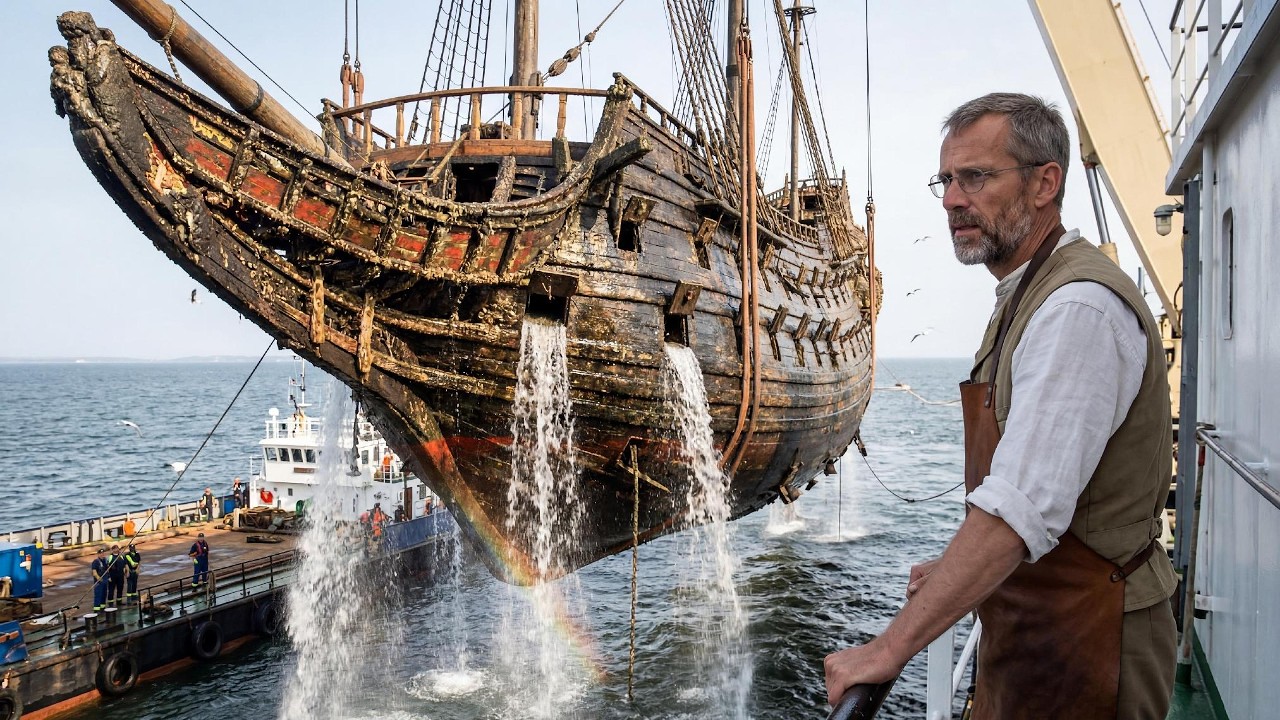 ASMR Vasa Restoration – Legendary Sunken Warship Returns After 300+ Years