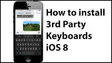 How to install 3rd party keyboards iOS 8 (NO JAILBREAK)