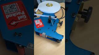 Tape Head for Automatic Application of Double Sided Tape
