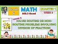 Division of Fractions Quiz