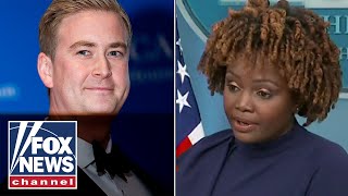 Doocy grills Karine Jean-Pierre for dodging questions on Biden's classified documents