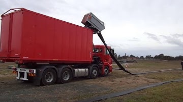 Hytrans HRU - hose recovery of 300mm hose large diameter hose