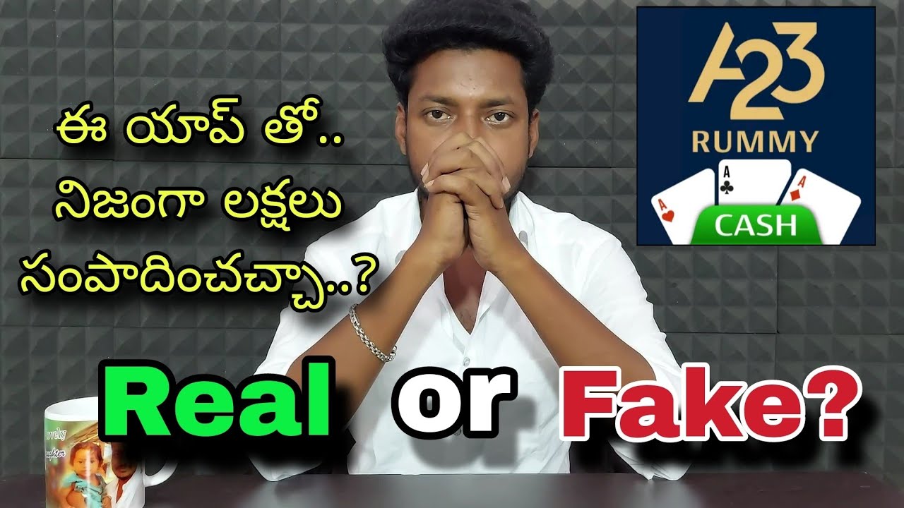 A23 Rummy app telugu | Rummy apps telugu | Best Rummy apps telugu