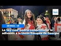 La &#39;ley rusa&#39; podría comprometer la adhesión a la Unión Europea de Georgia