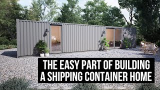 The Easiest Thing About Building A Shipping Container Home? by Containing Luxury 10,075 views 1 year ago 3 minutes, 49 seconds