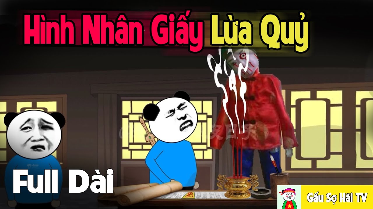 (Full Version) Hình Nhân Giấy Lừa Quỷ - Truyện Ma Dân Gian | Gấu Sợ Hãi TV