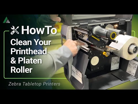 How to Clean Your Zebra Printhead & Platen Roller