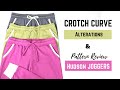 Crotch Curve Adjustment / Hudson Pants Pattern Review
