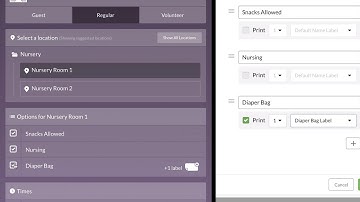 Filters & Options in Planning Center Check-Ins